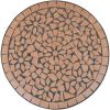 Bistro Table Terracotta 23.6" Mosaic