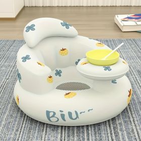 1pc Baby Sofa Chair, Plastic Wraparound Support Seat, Portable Rocking Chair for Infants Aged 3 Months+, Exercise Sitting & Standing, Spine Protection (Style: pumpkin)