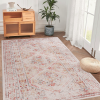 LOOM & LUXE 5x8 Area Rug, Washable Rug, Low-Pile, Non-Slip, Non-Shedding, Foldable, Kid & Pet Friendly - Area Rugs for living room, bedroom