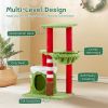 Cat Scratching Posts Tower with Cat Condo