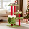 Cat Scratching Posts Tower with Cat Condo